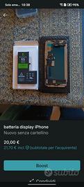batteria display iPhone 