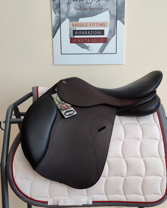 Sella inglese salto completo Nuova