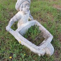 statue, fontana e vasi da giardino in cemento 