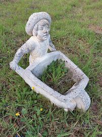 statue, fontana e vasi da giardino in cemento 