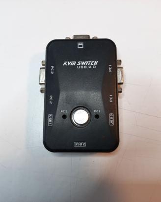KVM SWITCH 2 PORTE