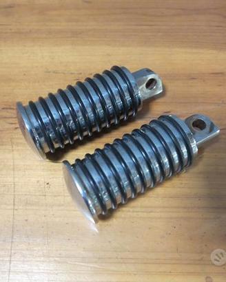 Pedane cromate per Harley