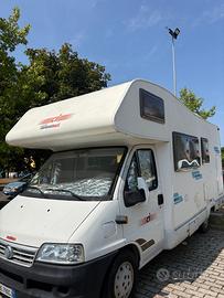 Fiat ducato CJ mansardato 6 posti 2 aria condizion