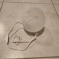 lampada per tavolo o comodino bianco IKEA 