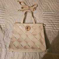 Borsa Laura Biagiotti color panna ● Nuova