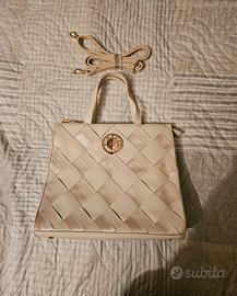 Borsa Laura Biagiotti color panna ● Nuova