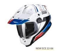 Casco adventure ADF 9000 SCORPION desert bianco bl