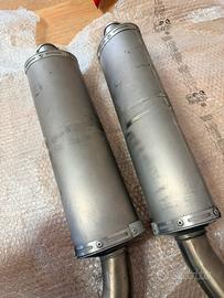 Scarico leo vince 50mm titanio ducati 996 916 998