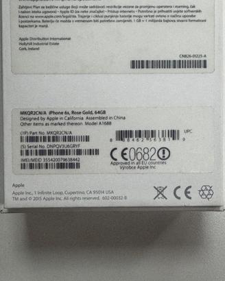 iPhone 6 S Pink Gold