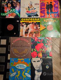 set 10 dischi 12" latino americano 