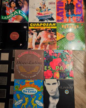 set 10 dischi 12" latino americano 
