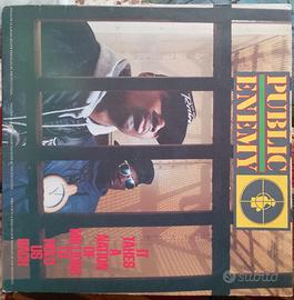 Disco vinile 33 giri PUBLIC ENEMY PRIMA ED. 1988