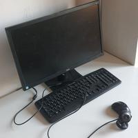 PC fisso "SiComputer", monitor, tastiera, mouse
