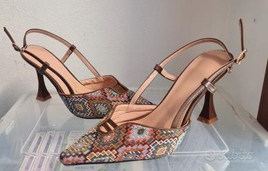 Decolletè nuova con tacco n.38