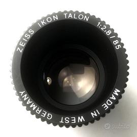 Zeiss Ikon Talon 1:2.8/85mm obiettivo vintage