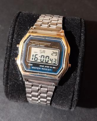 Orologio Digitale Argentato