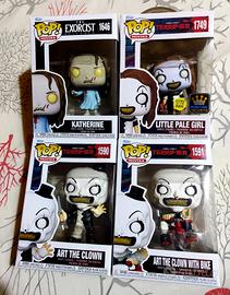 Lotto Funko Pop Horror: Exorcist & Terrifier