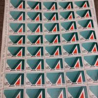 Alitalia francobolli da collezione in lire