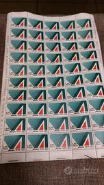 Alitalia francobolli da collezione in lire