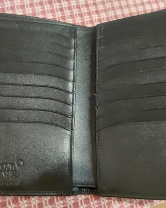 Porta banconote e porta carte della montblanc