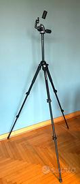 Cavalletto Manfrotto 190 PROB + testa  141 RC