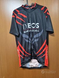 Maglia estiva ciclismo taglia L con maniche corte