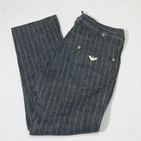 Pantaloni Armani Jeans donna vita bassa grigio XS