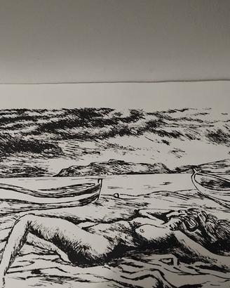 litografia  Renato Guttuso  