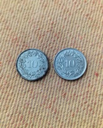 Lotto Monete Spagna-Svizzera (leggere)