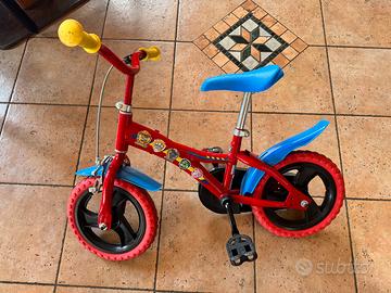 Bici bicicletta bambino paw patrol
