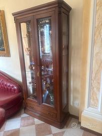Vetrina legno massiccio