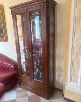 Vetrina legno massiccio