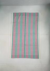 Tovaglia da cucina con un bel motivo a righe.  - R