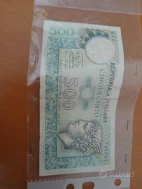 banconota da 500 lire 