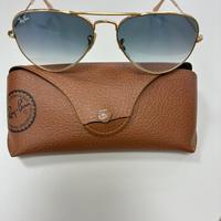 Ray-Ban Aviator RB3025 originali con custodia