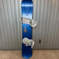 tavola snowboard 158 ride + attacchi burton cartel