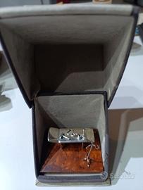 tavolo lavoro miniatura argento collezione 