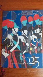 Calendario storico dell'Arma dei Carabinieri 2025