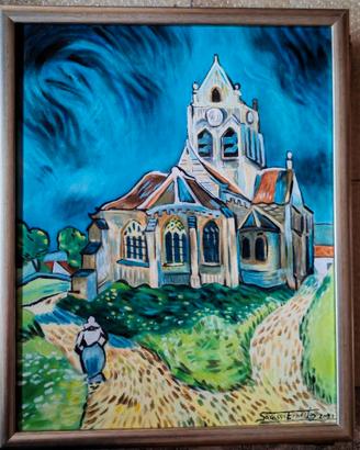 Quadri dipinti a mano ,olio su tela Ernesto Savass