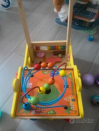 Gioco in legno Carello multi didattico