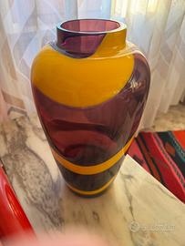 Vaso Snake  di Nason Moretti in vetro di Murano