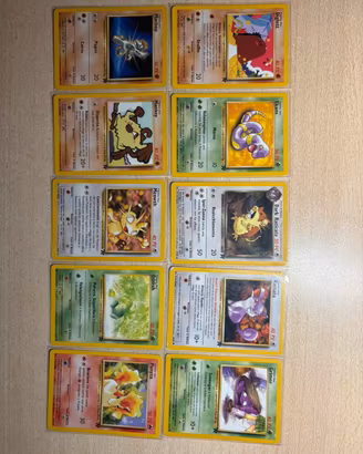 Carte Pokémon comuni-Team Rocket vintage