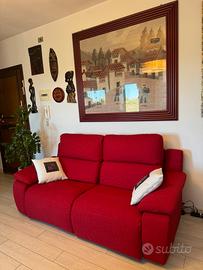 Divano Poltrone sofà con doppio rivestimento