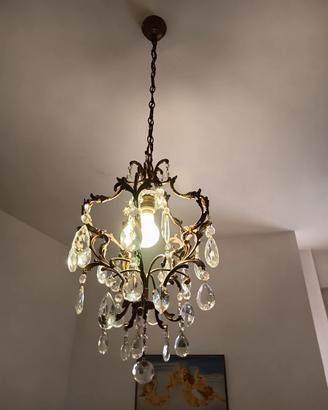 Lampadario a gocce