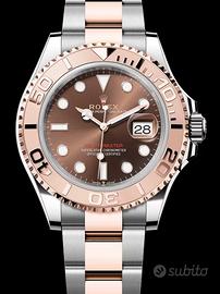 Rolex Yacht-Master 40 acc./oro rosa 126621 choco