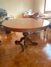 Tavolo rotondo allungabile