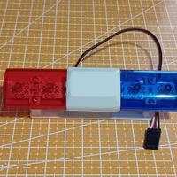 Luci LED Lampeggiante Auto Polizia Accessori Rc