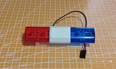 Luci LED Lampeggiante Auto Polizia Accessori Rc