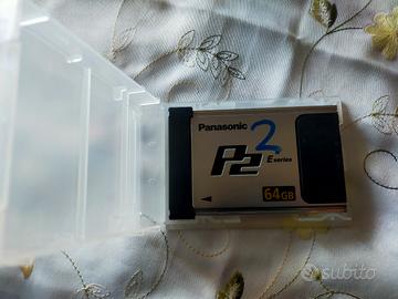 Scheda P2 64gb Panasonic