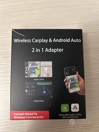 Carplay Wirless per android auto e apple car play